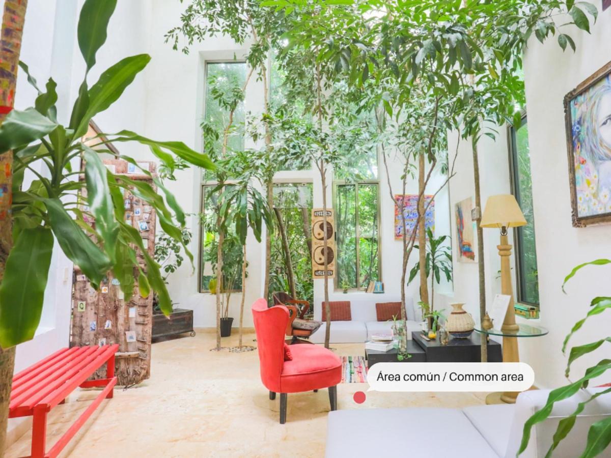 Guest House La Aldea Holistic Experience Канкун Экстерьер фото